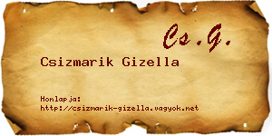 Csizmarik Gizella névjegykártya